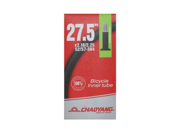 Chaoyang Slange 27.5 Ã 2.10-2.25 med 48mm lang Autoventil